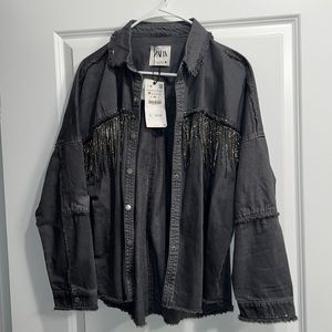 Zara denim shirt/ jacket